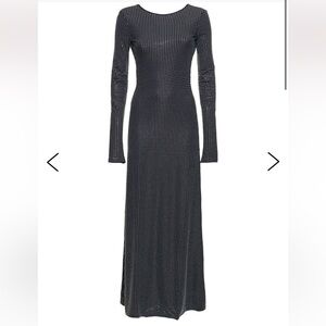 WeWoreWhat Black Long Sleeve Dress